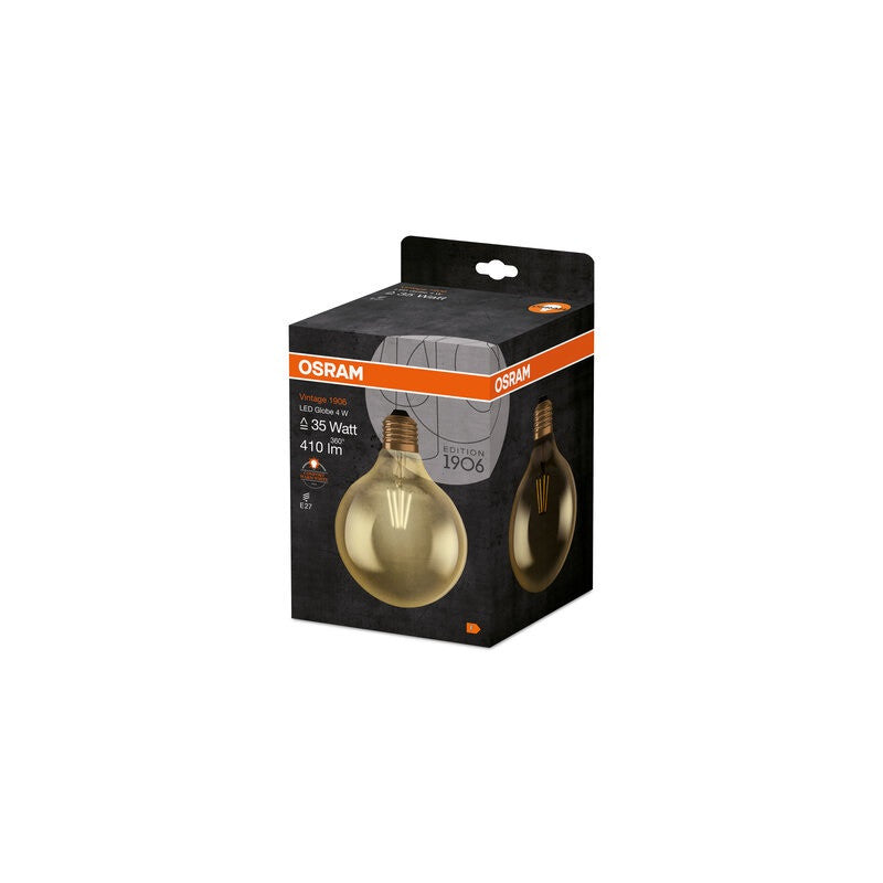 LED ЛАМПА VINTAGE 1906 LED CL GLOBE125 FIL GOLD 36/4,5W/825 LEDVANCE