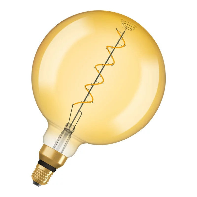 LED ЛАМПА VINTAGE 1906 LED CL GLOBE200 FIL GOLD 28/4W/820 E27 LEDVANCE