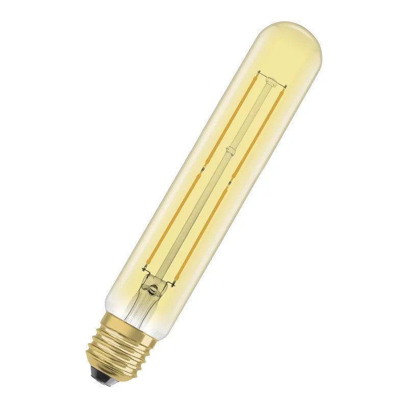 LED ЛАМПА VINTAGE 1906 LED CL TUBULAR FIL GOLD 35/4W/820 E27 LEDVANCE