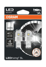 АВТОМОБИЛНА LED ЛАМПА БЯЛ 921DWP-02B2W W16W 6000K 12V W2.1X9.5D OSRAM